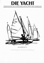 Jollenregatta (Zeichnung von A.G. Nissen)