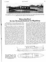 Motor-Schnellboot für Stromaufsichtsdienst (Anker-Werft, Berlin-Oberschöneweide)