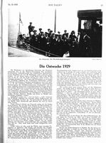 Ostwoche 1929, Die