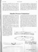 Schnelles Personen-Verkehrsboot (Ob.-Ing. C.E. Heymann, Steglitz)