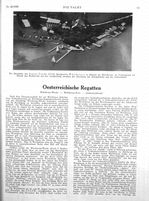Österreichische Regatten: 19.bis 31.August