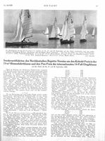Sonderwettfahrten des Norddeutschen Regatta-Vereins um den Kobold- und Pan-Preis auf der Alster: 26.,27.und 28.September