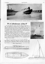 30 qm Jollenkreuzer " Erika II " (Yachtwerft Gebr. Kröger, Warnemünde)