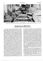 Motorboot, Abschied vom