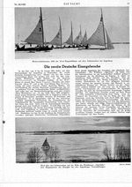Eissegelwoche auf dem Schwenzaitsee bei Angerburg(Ostpr.), II. Deutsche: 8.bis 12.Januar 1930