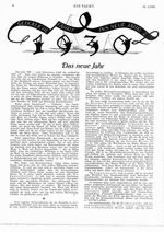 Das Neue Jahr