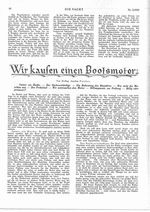 Wir kaufen einen Bootsmotor