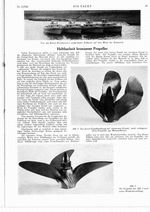 Haltbarkeit bronzener Propeller, Die