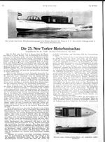 New Yorker Motorbootschau, Die 25.