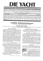 Fahrtensegler, Mitteilungen für