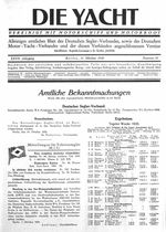 Fahrtensegler, Mitteilungen für