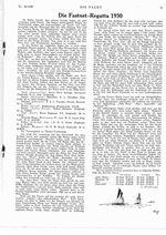 Fastnet-Regatta 1930, Die