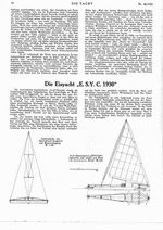 15 qm Renneinsitzer " E.S.Y.C. 1930 " (Hans von Schulmann)