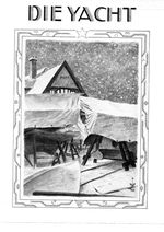 Winterliches Bootslager (Zeichnung von Scheffer)