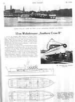 13 m Wohnkreuzer " Southern Cross II " (Yachtwerft Abeking &amp; Rasmussen)