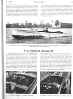 9 m Autoboot " Brumm II " (Dipl.-Schiffbau-Ing. K. Marconi)