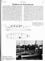 Wochenendboot (Konstrukteur und Werftbesitzer C. Eduard Dingedahl)