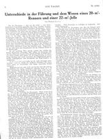Unterschiede in der Führung und dem Wesen eines 20 qm Renners und einer 22 qm Jolle