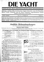 Yachtregister: Eintragungen