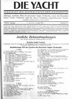 Wettfahrttage 1931 der Vereine des D.S.Vb.