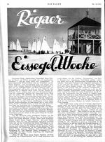 Eissegelwoche, Internationale Rigaer