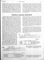 Limusine (entworfen von Rudolf Albrecht, erbaut auf der Exquisit-Werft)
