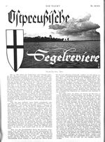 Segelrevier, Ostpreußische