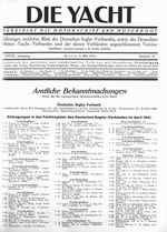 Yachtregister: Eintragungen