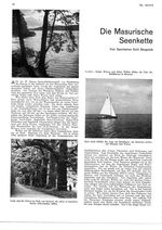 Masurische Seenkette, Die