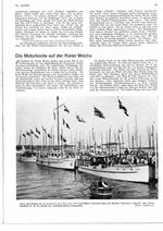 Kieler Woche, Die Motorboote auf der