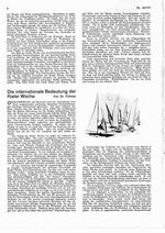 Kieler Woche, Die internationale Bedeutung der