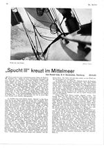 " Spucht III " kreuzt im Mittelmeer
