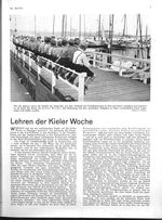 Kieler Woche, Lehren der