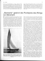 Oerosundwoche: " Germania " gewinnt den Punktpreis des Königs von Dänemark