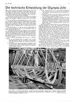 Olympiajolle, Die technische Entwicklung der