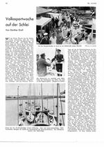 Schlei, Volkssportwoche auf der