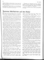 Alster: Sommer-Wettfahrten auf der Alster