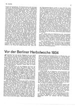 Berliner Herbstwoche, Vor der