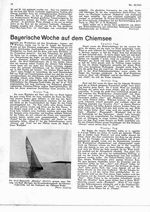 Bayern: Bayerische Woche auf dem Chiemsee
