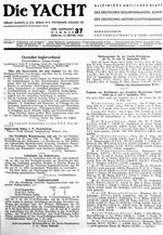 Bayern: Wettfahrten des Königlich Bayerischen Yacht-Clubs am 8.und 9.9.