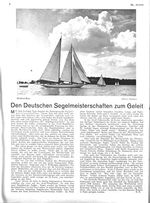 Deutschen Segelmeisterschaften zum Geleit, Den