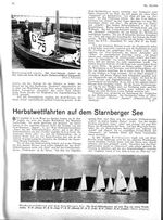 Bayern: Herbstwettfahrten auf dem Starnberger See