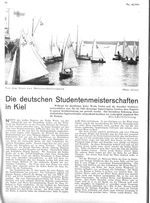 Studentenmeisterschaften in Kiel, Die deutschen