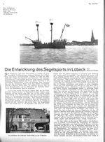 Entwicklung des Segelsports in Lübeck, Die