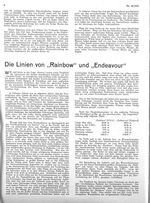 " Rainbow " und " Endeavour "