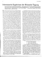 Brüsseler Tagung, Interessante Ergebnisse der