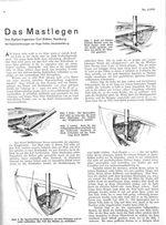 Mastlegen. Das