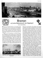 Bremen und seine Bedeutung für den Segelsport