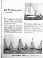 Nordseewoche, Die