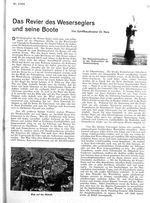 Weserseglers und seine Boote, Das Revier des